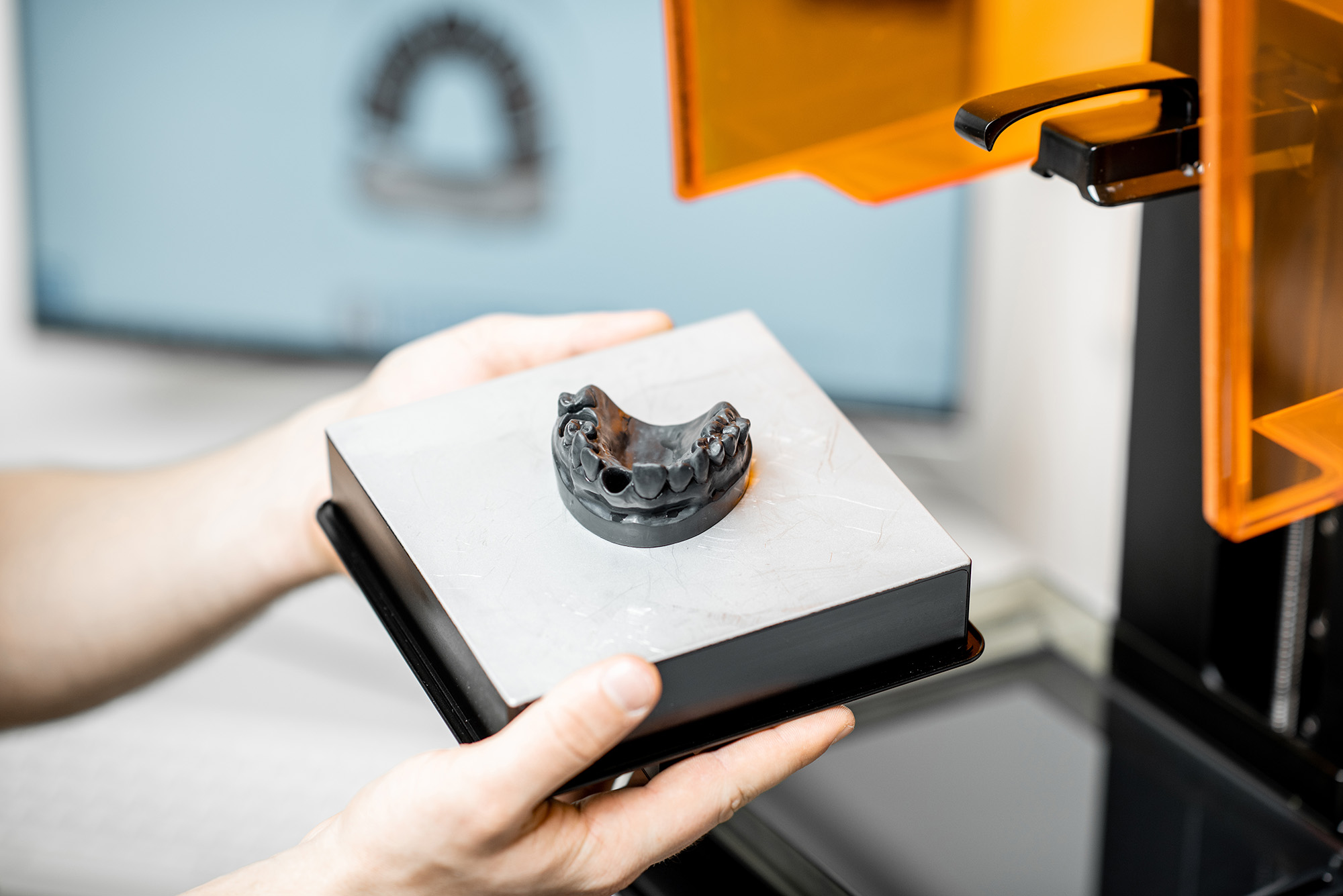 3D printing dental models